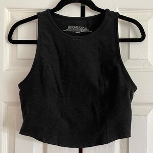 Beyond Yoga Women's Charcoal Tank Top
